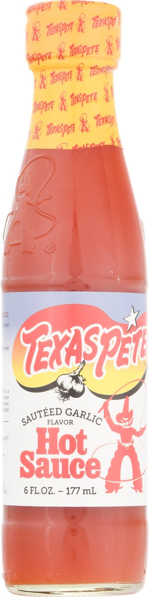 slide 6 of 9, Texas Pete Sauteed Garlic Flavor Hot Sauce 6 fl oz, 6 fl oz