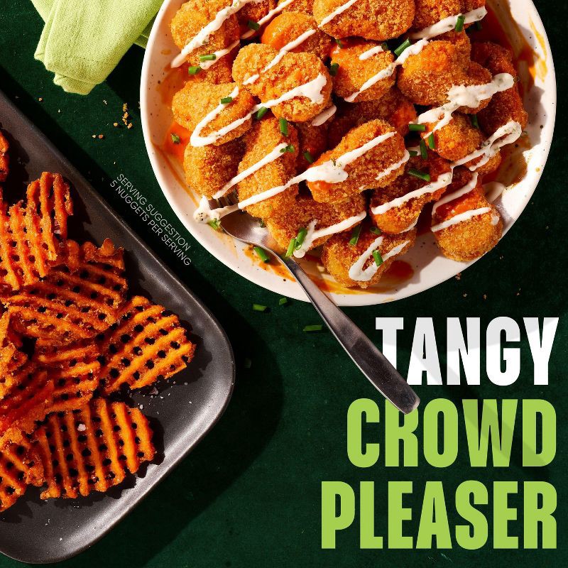 slide 4 of 7, MorningStar Farms Veggitizers Frozen Plant Based Chik'n Nuggets Buffalo - 10.5oz, 10.5 oz