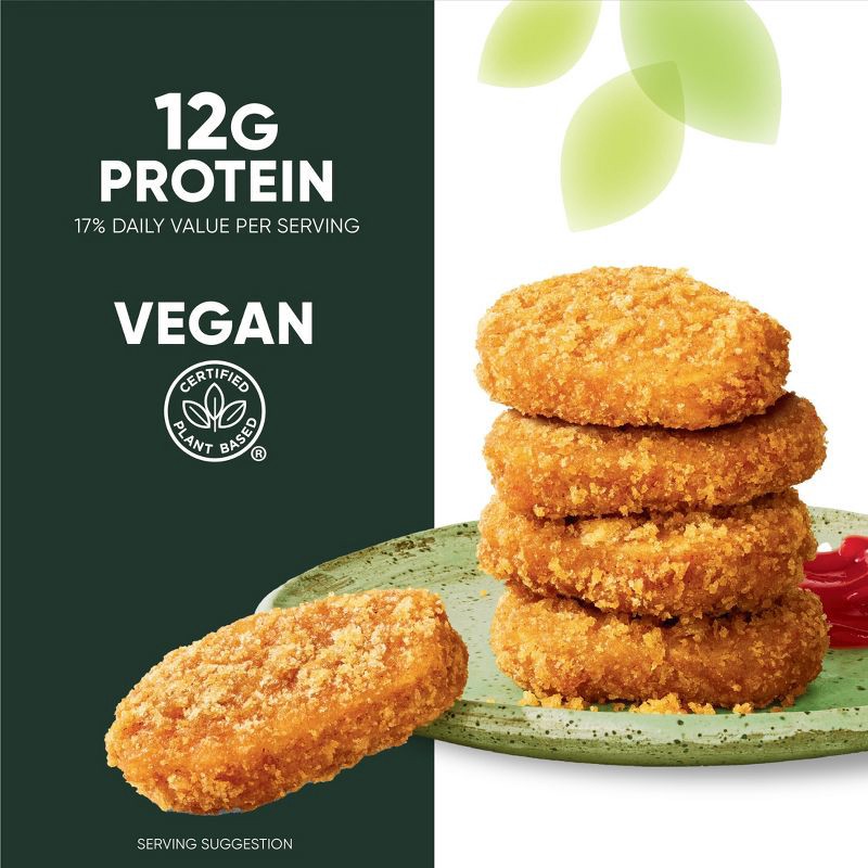 slide 3 of 8, MorningStar Farms Frozen Plant Based Chik'n Nuggets Original - 10.5oz, 10.5 oz