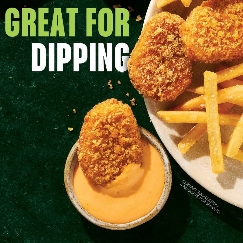 slide 4 of 8, MorningStar Farms Frozen Plant Based Chik'n Nuggets Original - 10.5oz, 10.5 oz