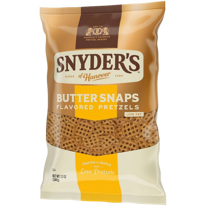 slide 5 of 6, Snyder's of Hanover Pretzels Butter Snaps - 12oz, 12 oz