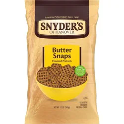 Snyder's of Hanover Pretzels Butter Snaps - 12oz