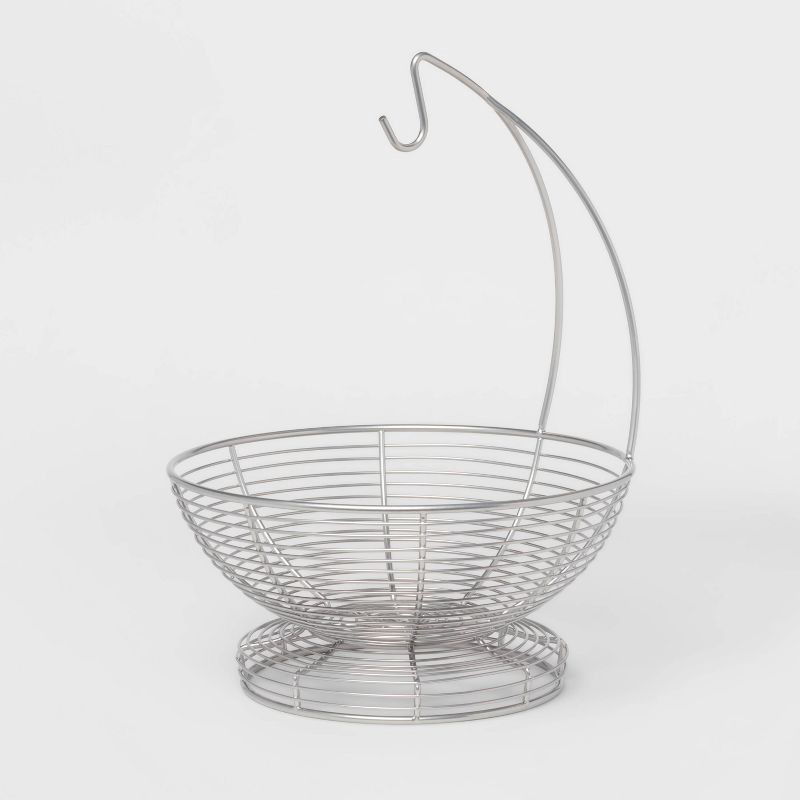 slide 1 of 3, Steel Wire Fruit Basket - Threshold™, 1 ct