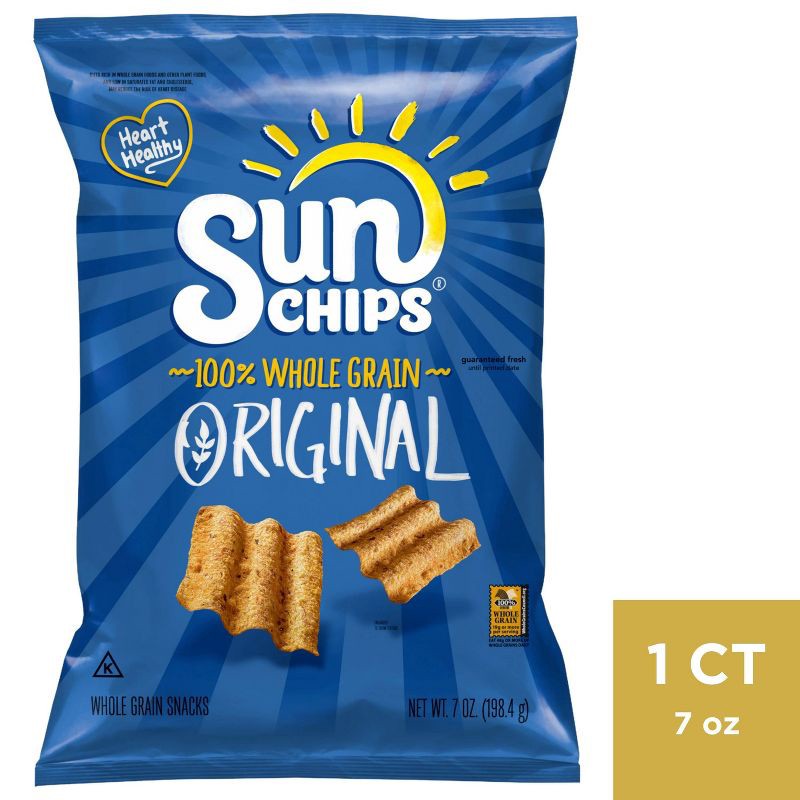 slide 1 of 5, SunChips Original Whole Grain Chips - 7oz, 7 oz