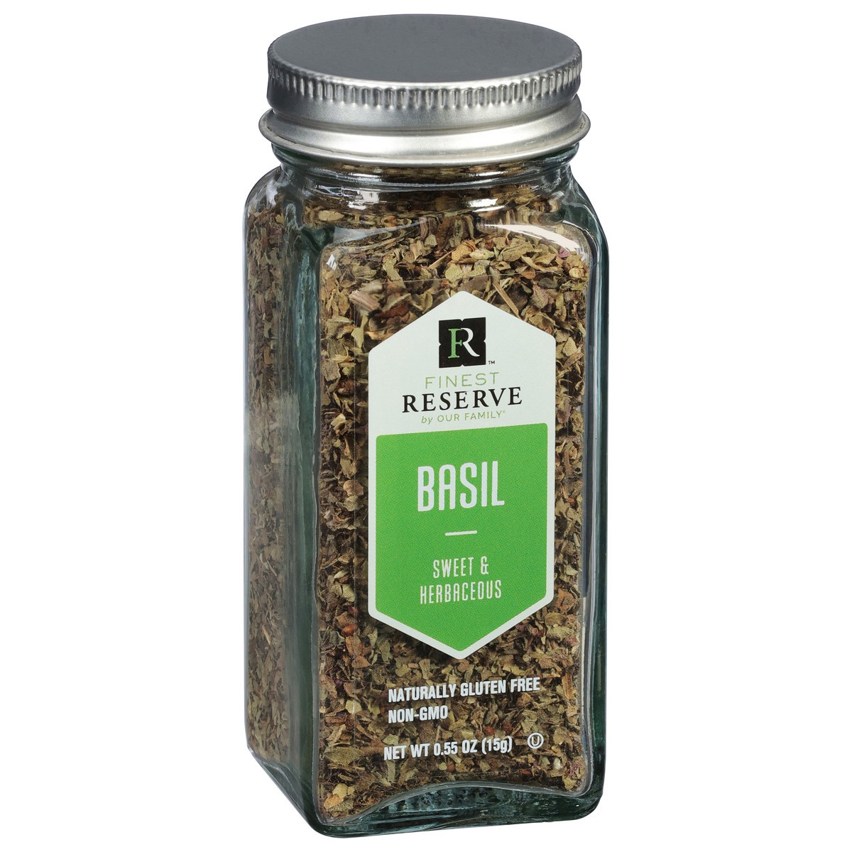 slide 4 of 4, Finest Reserve Basil, 0.55 oz