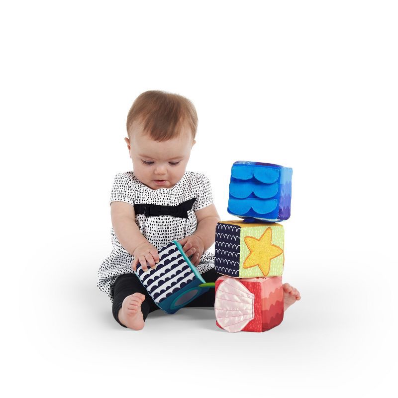 slide 2 of 12, Baby Einstein Explore & Discover Soft Blocks Toys - 4ct, 4 ct
