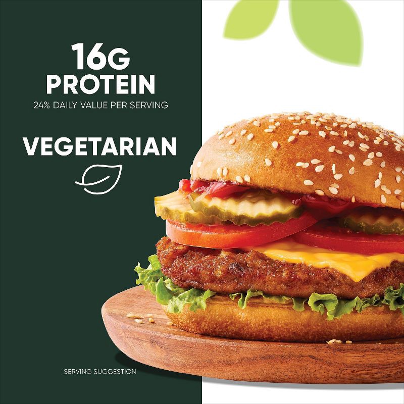 slide 6 of 8, MorningStar Farms Frozen Veggie Burgers Grillers Original - 9oz/4ct, 4 ct; 9 oz