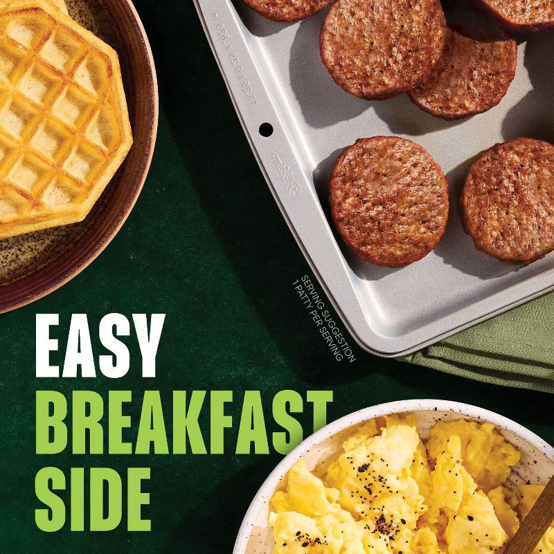 slide 4 of 7, MorningStar Farms Veggie Frozen Breakfast Plant Based Sausage Patties Original - 8oz/6ct, 6 ct; 8 oz