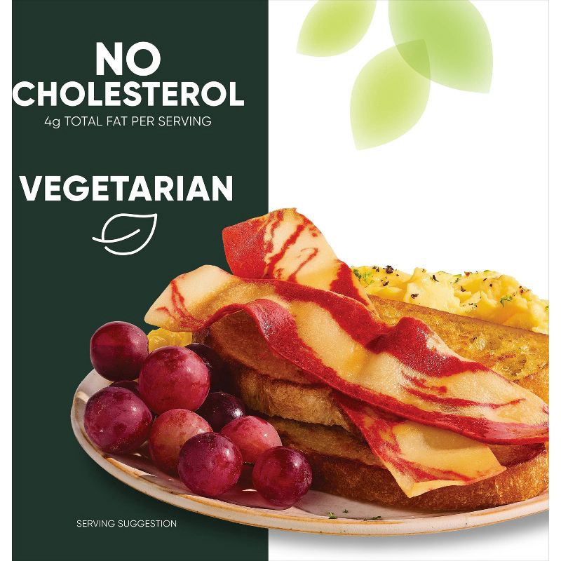 slide 5 of 6, MorningStar Farms Frozen Veggie Breakfast Meatless Bacon Strips Original - 5.25oz, 5.25 oz