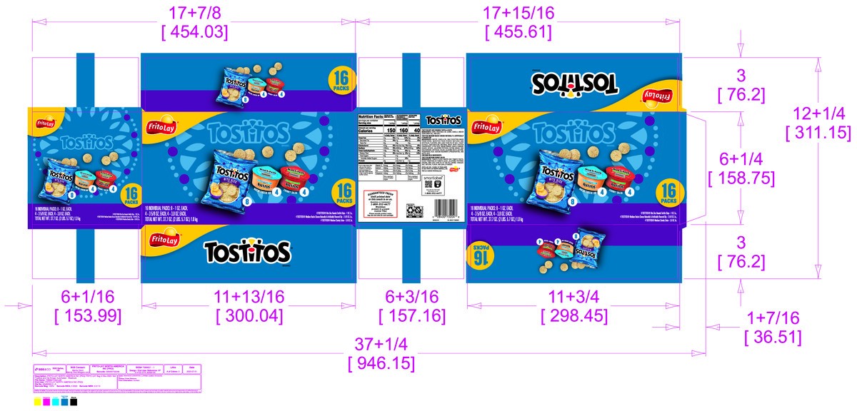 slide 6 of 15, Frito-Lay Snacks Variety Packs Dip & Mix Cube 37.7 Oz, 16 Count, 16 ct / 37.7 oz