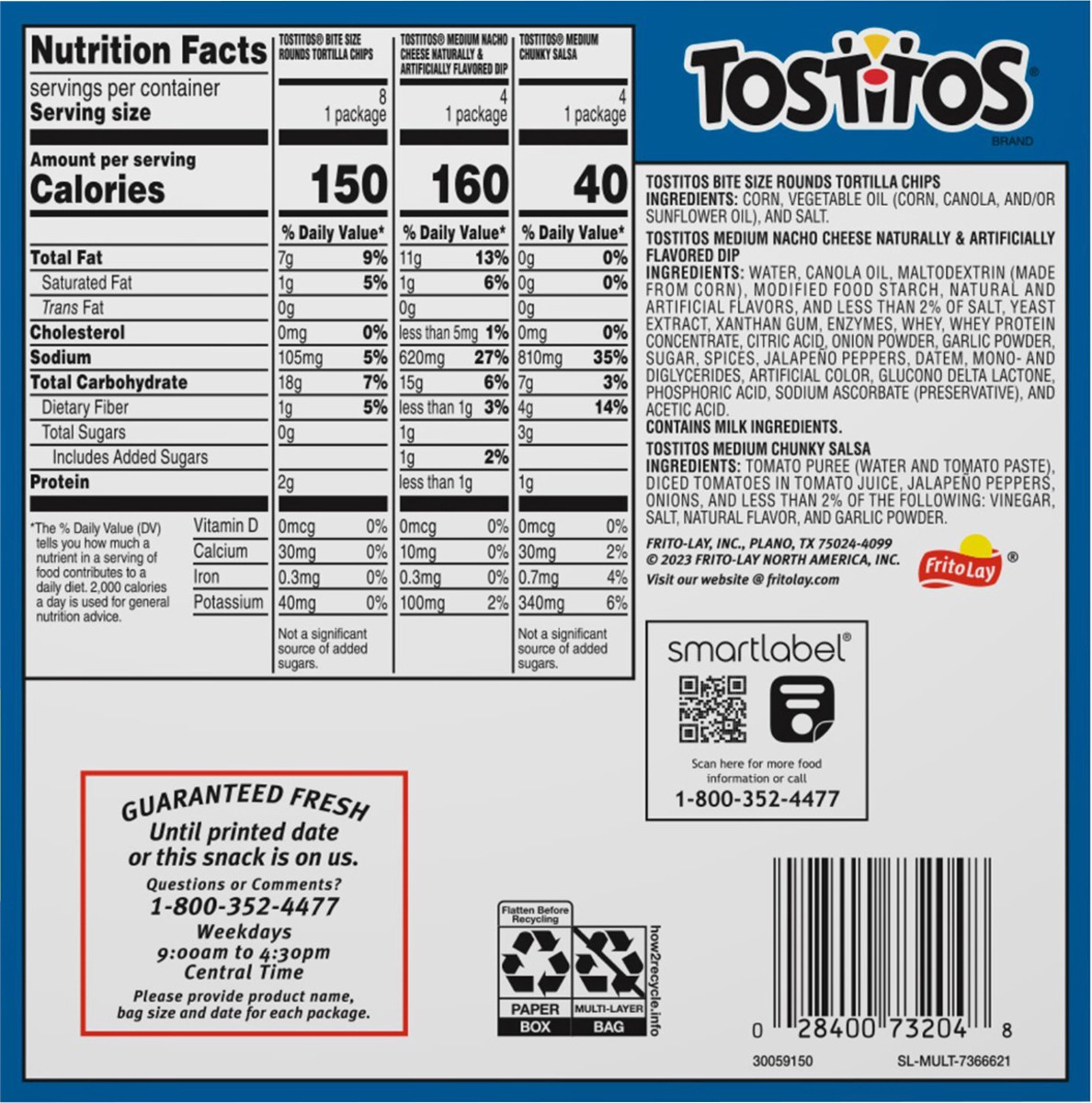 slide 9 of 15, Frito-Lay Snacks Variety Packs Dip & Mix Cube 37.7 Oz, 16 Count, 16 ct / 37.7 oz