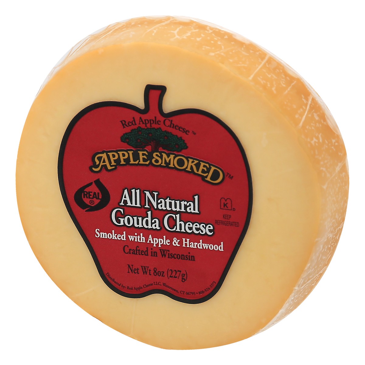 slide 5 of 13, Apple Smoked All Natural Gouda Cheese 8 oz, 8 oz