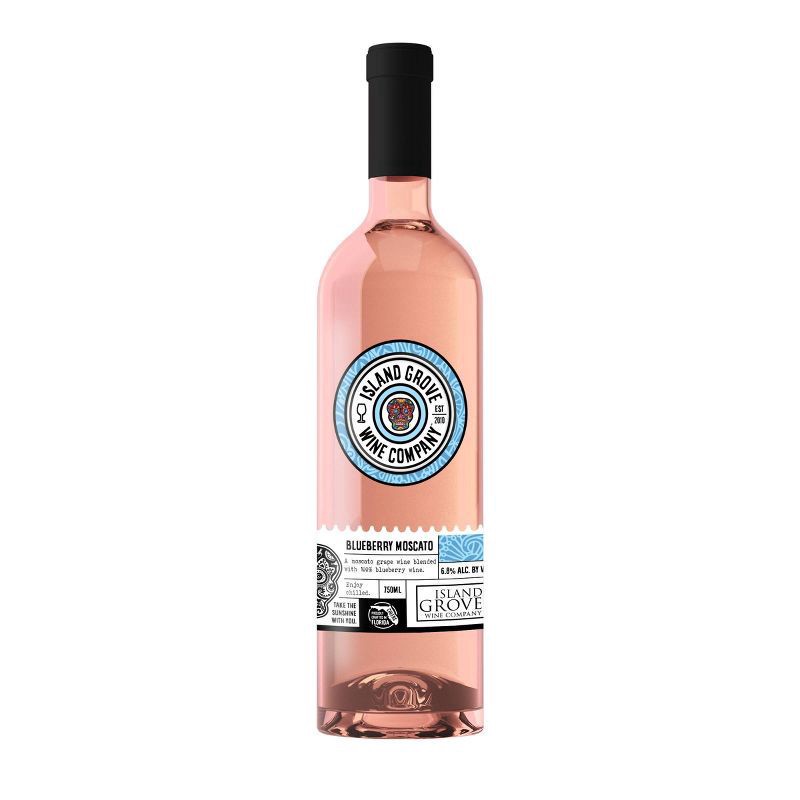 slide 1 of 2, Island Grove Winery Island Grove Blueberry Moscato Wine - 750ml Bottle, 750 ml