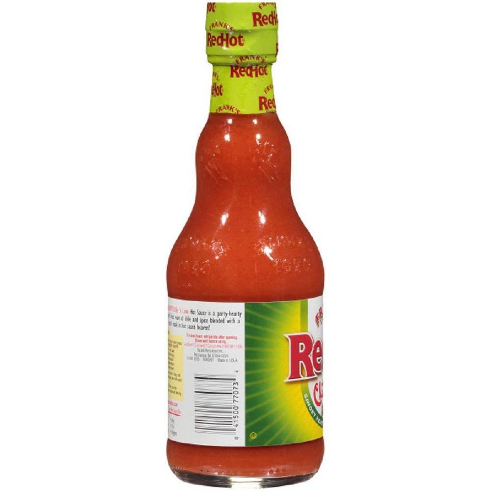 slide 4 of 5, Frank's RedHot Chile Lime Hot Sauce, 12 oz