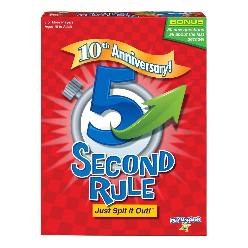 slide 4 of 6, PlayMonster 5 Second Rule Board Game, 1 ct