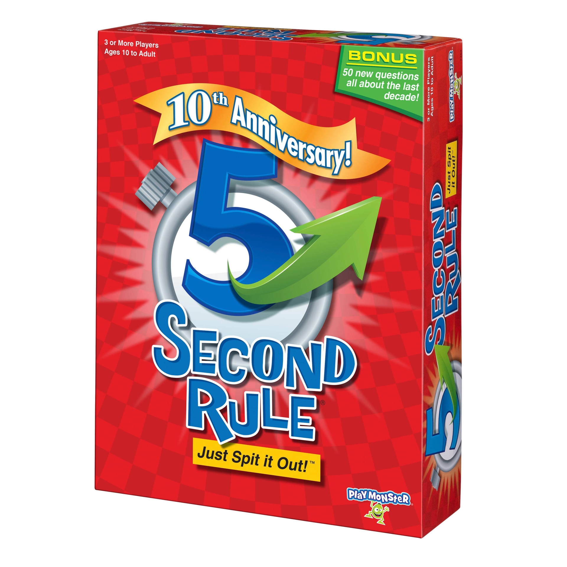 slide 1 of 6, PlayMonster 5 Second Rule Board Game, 1 ct