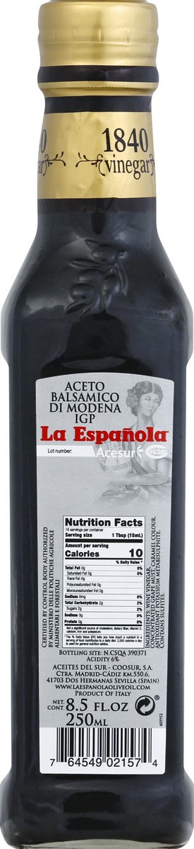 slide 9 of 10, La Española Balsamico 8.5 oz, 8.5 oz