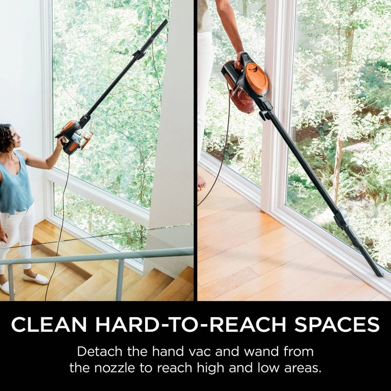 slide 9 of 18, Shark Rocket Ultra-Light Corded Stick Vacuum - HV301, 1 ct