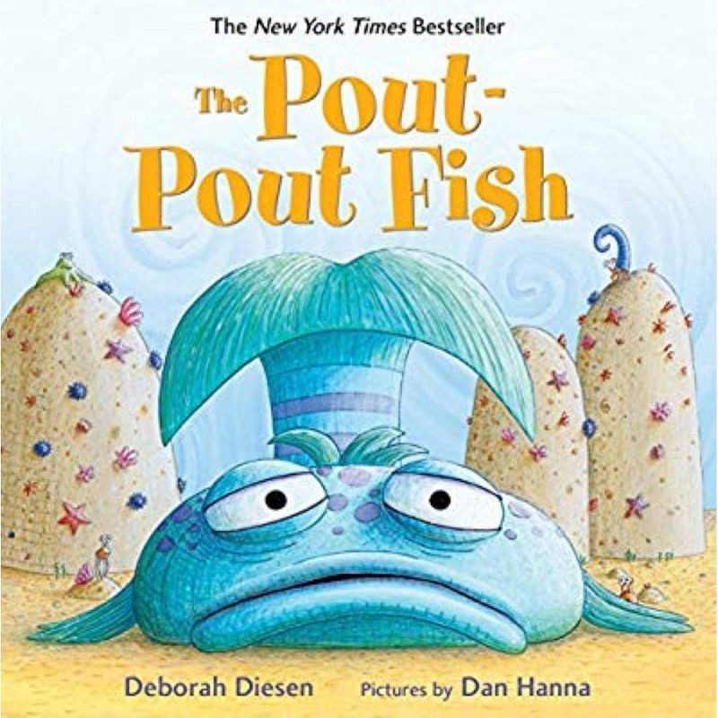 slide 1 of 2, Macmillan Publishers Pout - Pout Fish - by Deborah Diesen and Daniel X. Hanna (Board Book), 1 ct
