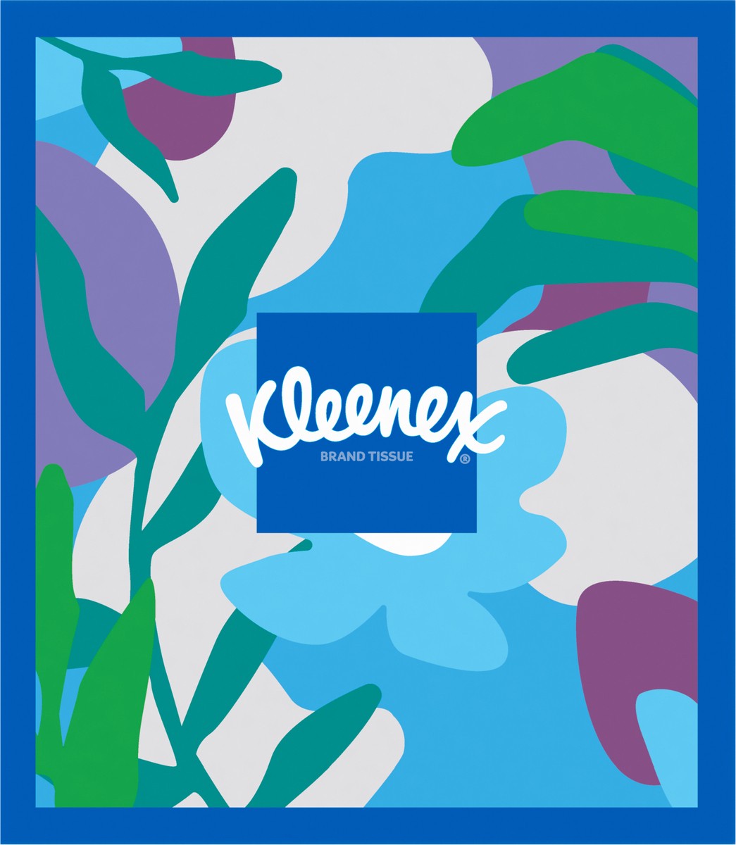 slide 6 of 8, Kleenex Trusted Care Facial Tissues, 1 Cube Box, 70 Tissues per Box, 2-Ply, 70 ct