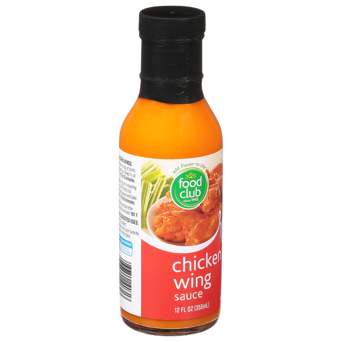 slide 8 of 9, Food Club Chicken Wing Sauce 12 fl oz, 12 fl oz