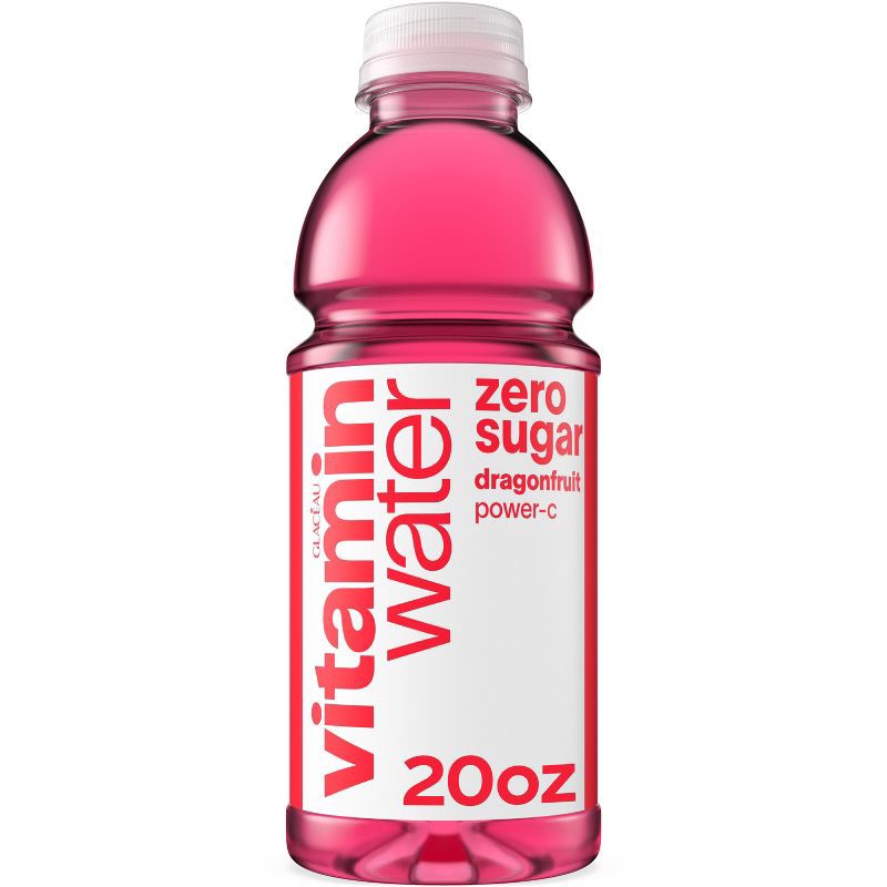 slide 1 of 7, Vitamin Water vitaminwater zero power-c dragonfruit - 20 fl oz Bottle, 20 fl oz