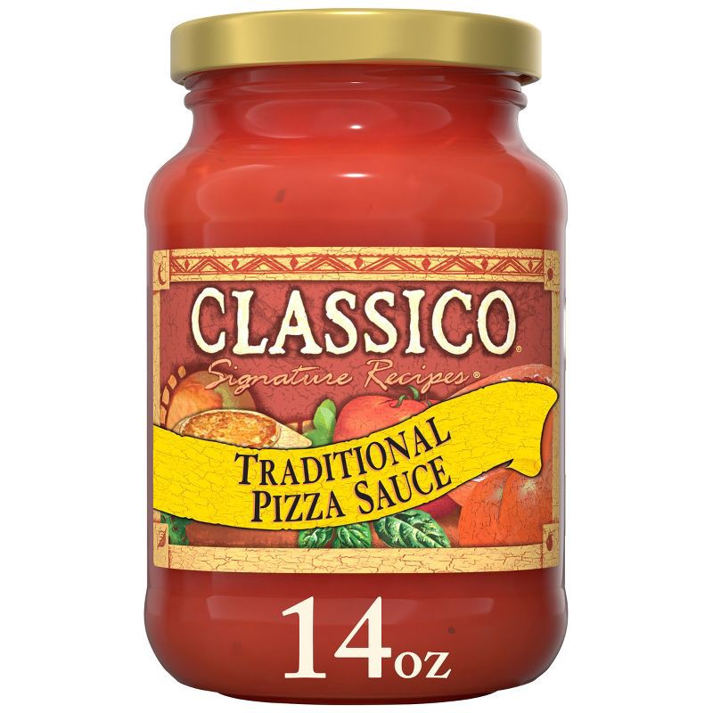 slide 1 of 10, Classico Traditional Pizza Sauce - 14oz, 14 oz