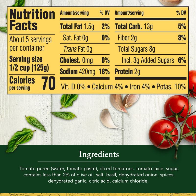 slide 7 of 9, Classico Marinara Pasta Sauce - 24oz, 24 oz