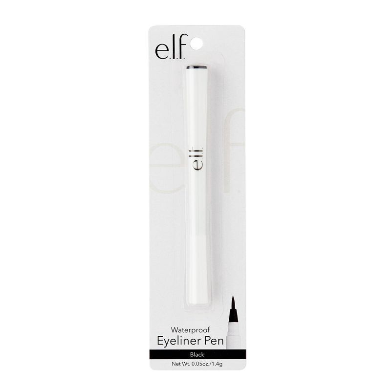 slide 4 of 4, e.l.f. Waterproof Eyeliner Pen - Black - 0.05 fl oz, 0.05 fl oz