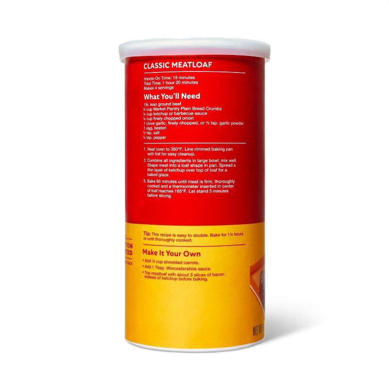 slide 3 of 3, Plain Bread Crumbs 15oz - Market Pantry™, 15 oz