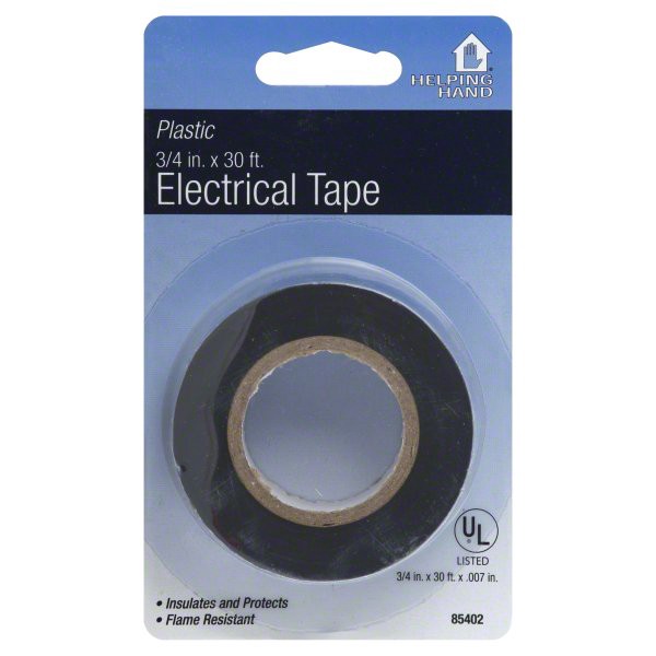 slide 1 of 1, Helping Hand Electrical Tape Plastic, 1 ct