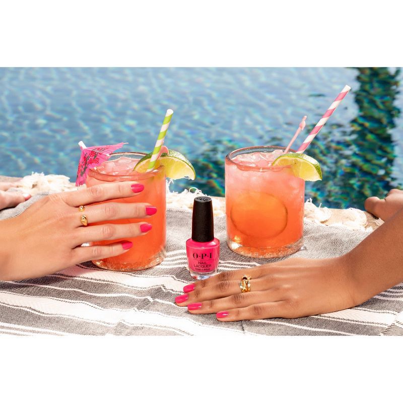 slide 6 of 6, OPI Nail Lacquer - Strawberry Margarita - 0.5 fl oz, 0.5 fl oz