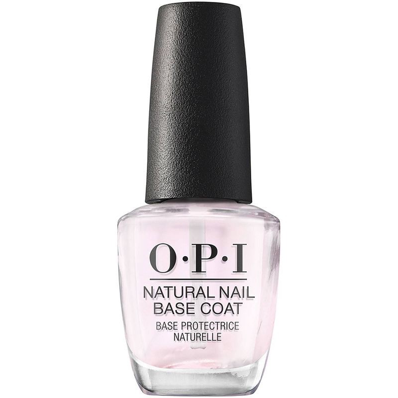 slide 1 of 8, OPI Nail Treatment Natural Nail Base Coat - Clear - 0.5 fl oz, 0.5 fl oz