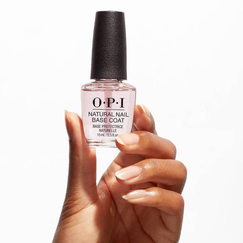 slide 6 of 8, OPI Nail Treatment Natural Nail Base Coat - Clear - 0.5 fl oz, 0.5 fl oz