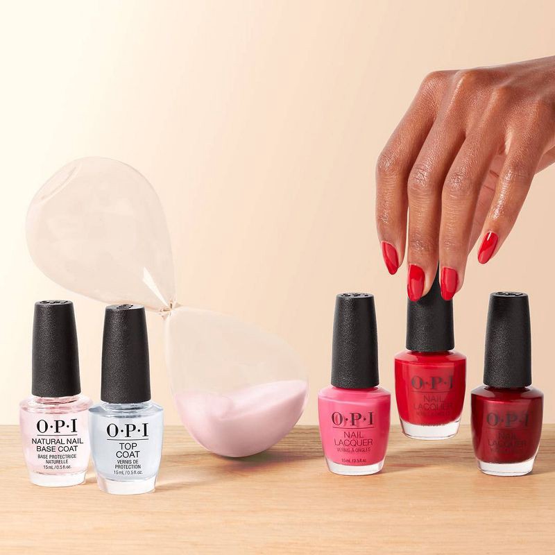 slide 8 of 8, OPI Nail Treatment Natural Nail Base Coat - Clear - 0.5 fl oz, 0.5 fl oz