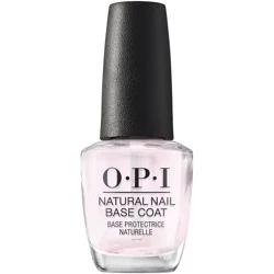 OPI Nail Treatment Natural Nail Base Coat - Clear - 0.5 fl oz