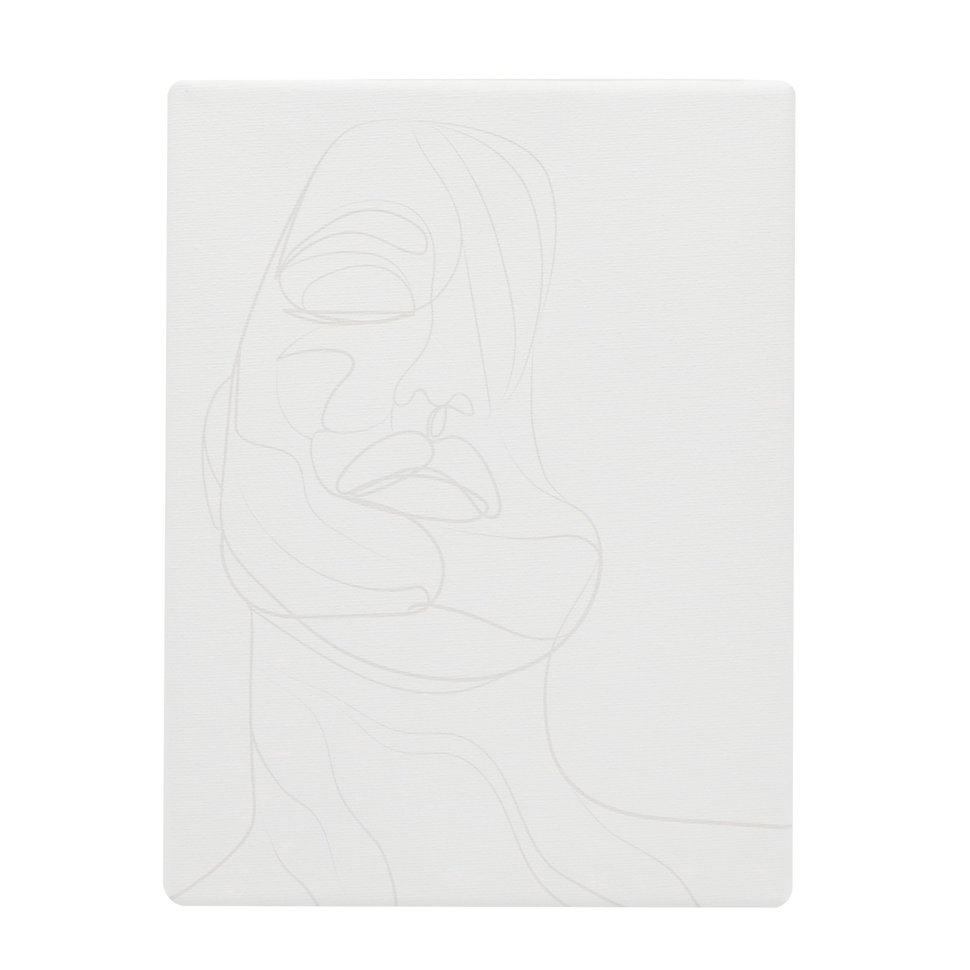 slide 3 of 5, 8" X 10" Abstract Face Canvas Paint Kit By Craft Smart, 8 in x 10 in