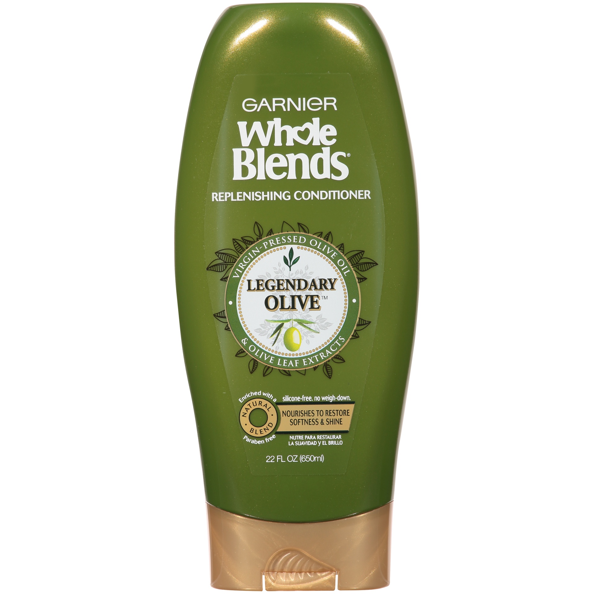 slide 2 of 6, Garnier Whole Blends Legendary Olive Replenishing Conditioner, 22 oz