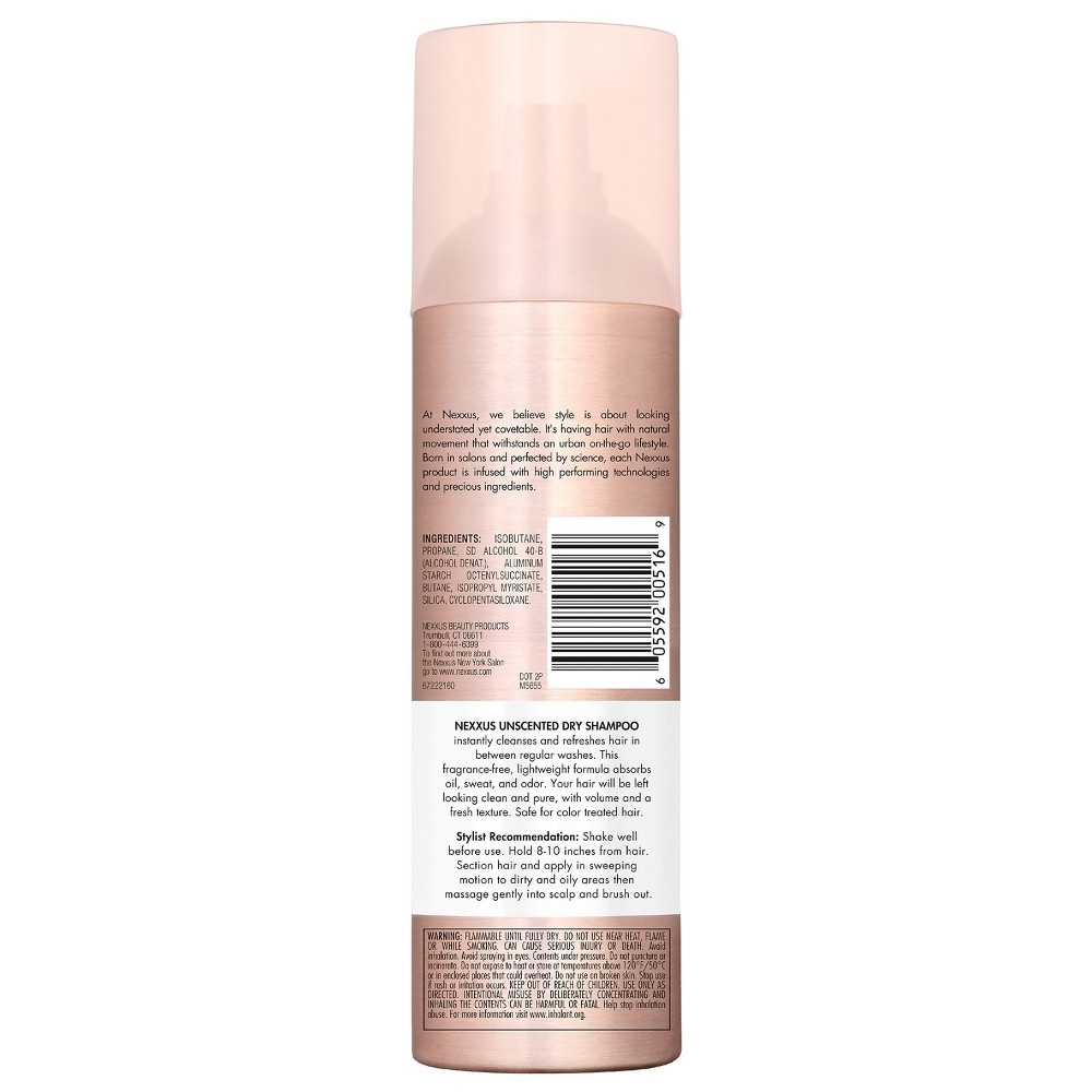 slide 2 of 6, Nexxus Unscented Refreshing Dry Shampoo, 5 oz