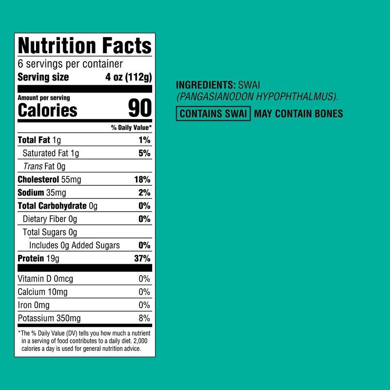 slide 4 of 4, Farm Raised Swai Fillets - Frozen - 24oz - Good & Gather™, 24 oz