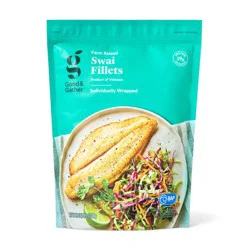 Farm Raised Swai Fillets - Frozen - 24oz - Good & Gather™