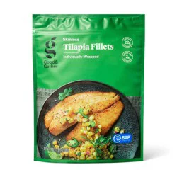 Tilapia Skinless Fillets - Frozen - 24oz - Good & Gather™