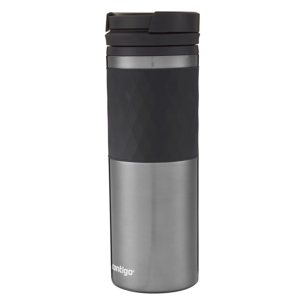 slide 2 of 6, Contigo TwistSeal - Portable Beverage Mug - Silver, 16 oz