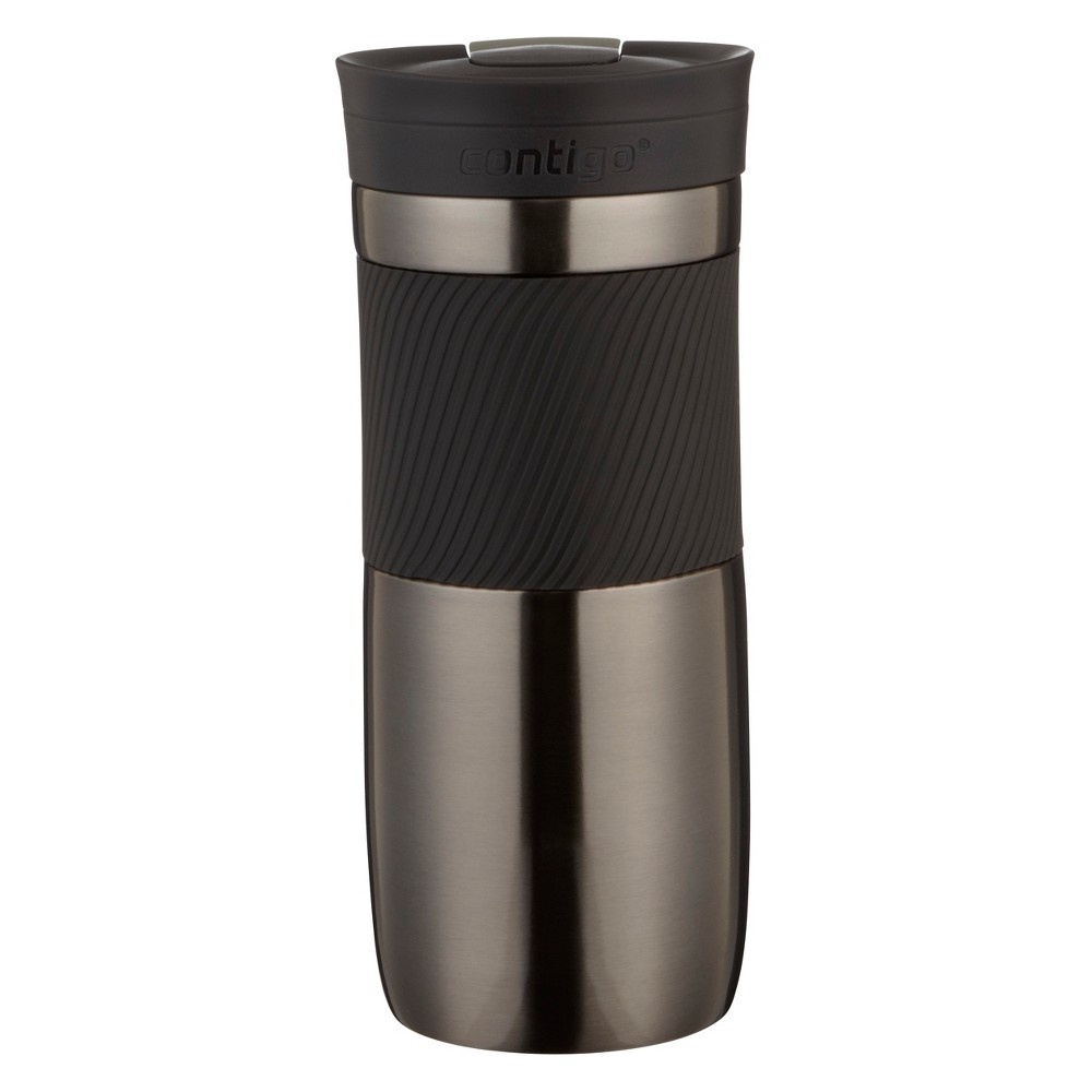 slide 3 of 4, Contigo Snapseal Stainless Steel Travel Mug - Gunmetal, 16 oz