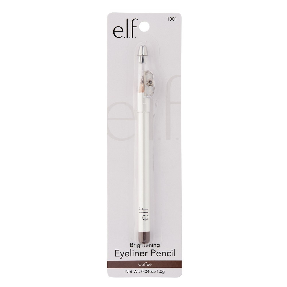 slide 3 of 5, e.l.f. Brightening Eyeliner Pencil Black, 0.04 oz