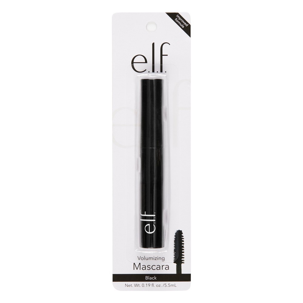 slide 2 of 5, e.l.f. Volumizing Mascara Black, 11 fl oz