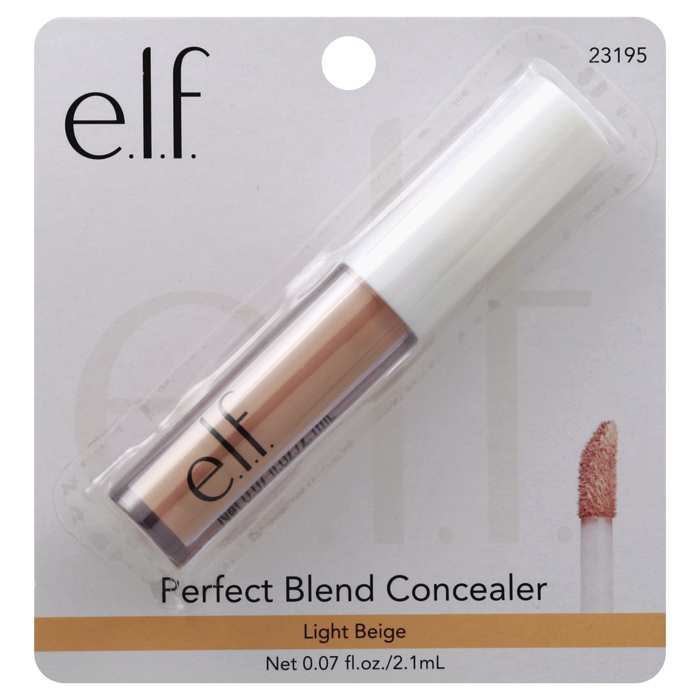 slide 1 of 4, e.l.f. Perfect Blend Concealer Light Beige, 0.08 oz