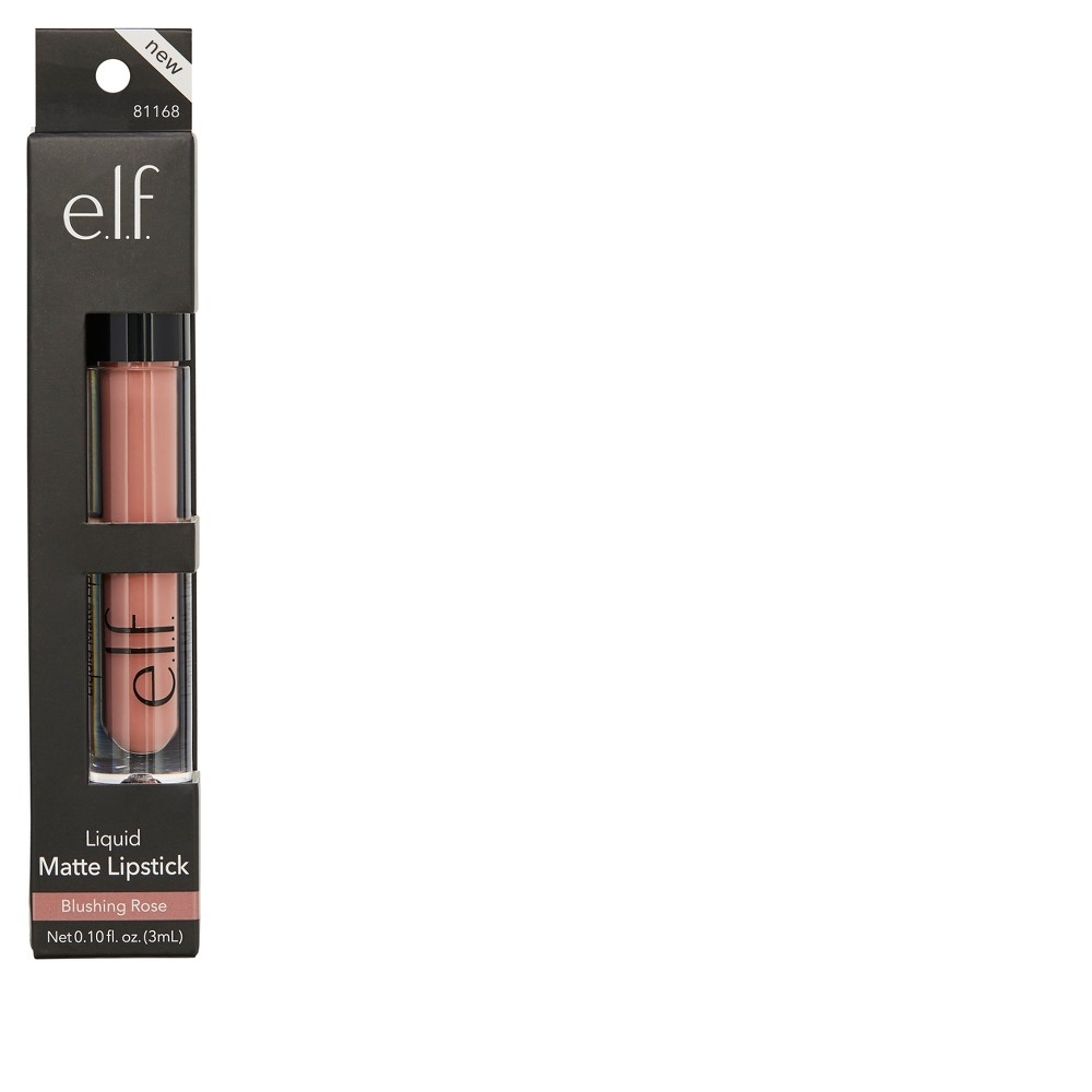 slide 5 of 5, e.l.f. Liquid Matte Lipstick Blushing Nude, 1 ct