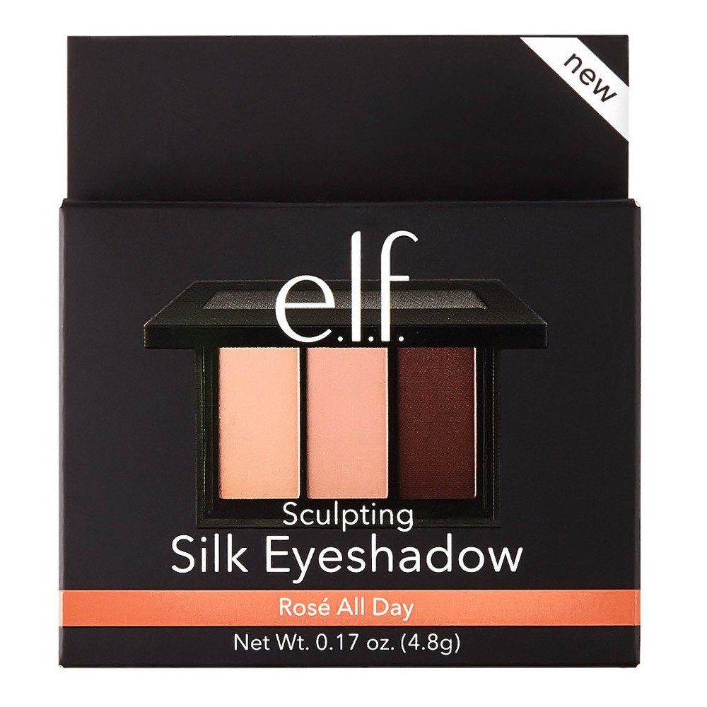 slide 4 of 6, e.l.f. Sculpting Silk Eyeshadow Rose All Day, 1 ct