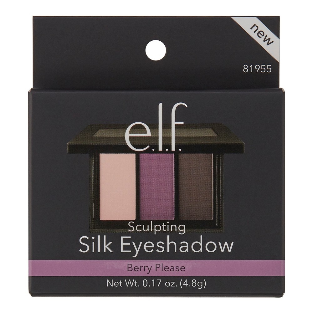 slide 4 of 6, e.l.f. Sculpting Silk Eyeshadow Berry Please, 1 ct